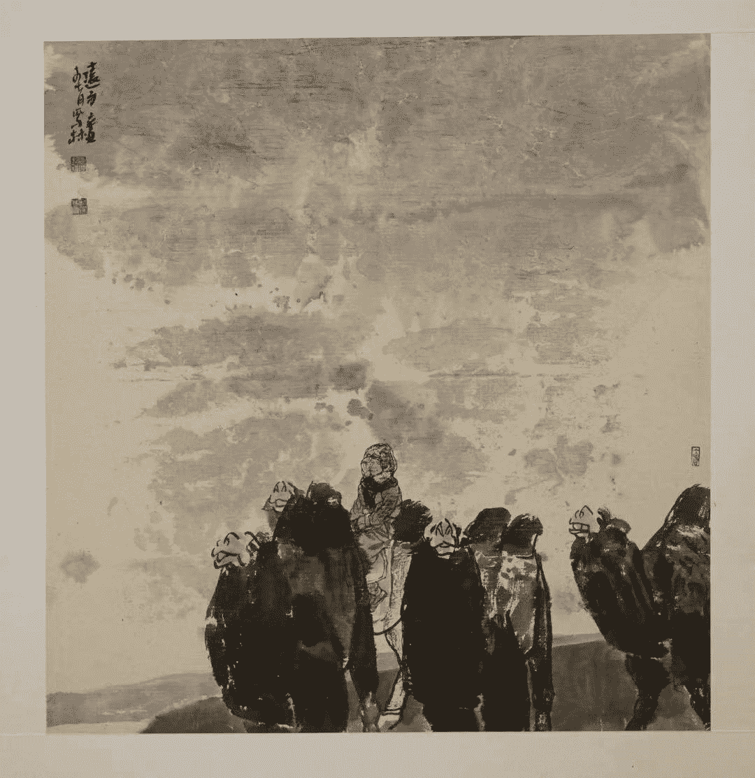 中华文化符号和中华民族形象系列云上展——“亮丽北疆 画说黄河”内蒙古美术作品展 第4张