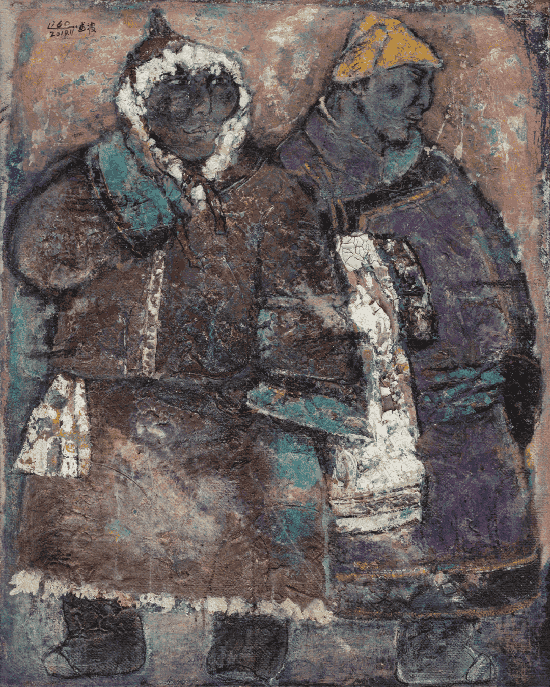 中华文化符号和中华民族形象系列云上展——“亮丽北疆 画说黄河”内蒙古美术作品展 第18张