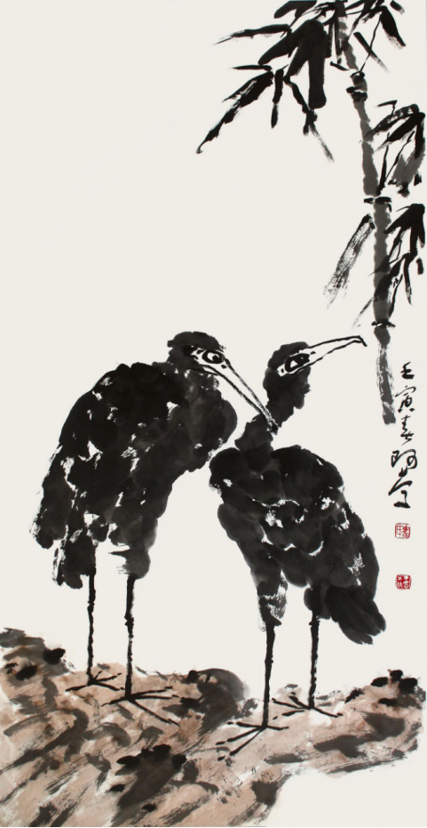 “故乡情——崔天庆书画展”在内蒙古美术馆开展 第22张