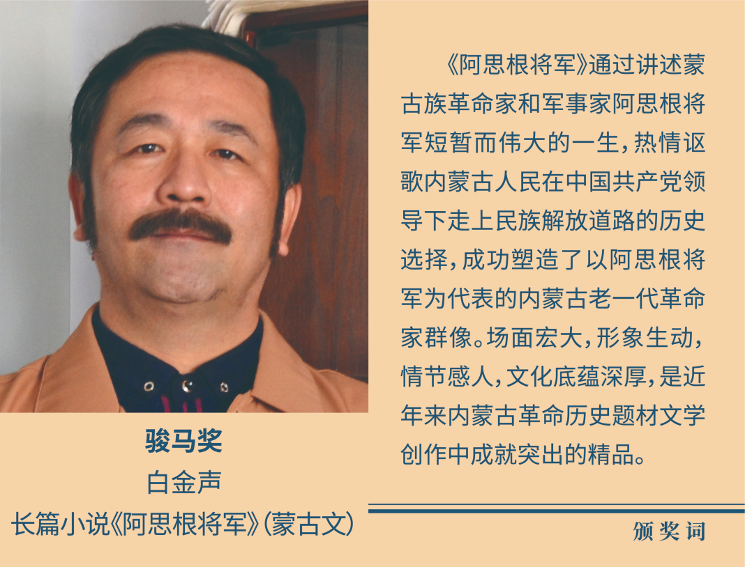 “喜迎二十大·书写新时代”内蒙古文学十年成就展即将开展（二） 第3张
