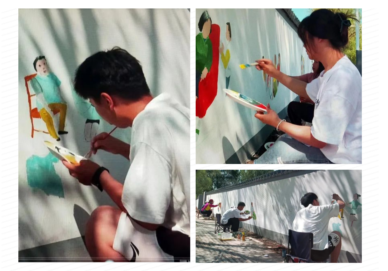 两个打造：阿荣旗手绘墙体画弘扬中华传统文化 第1张