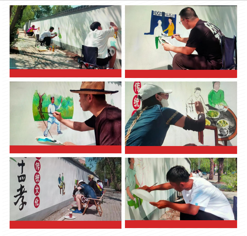 两个打造：阿荣旗手绘墙体画弘扬中华传统文化 第3张