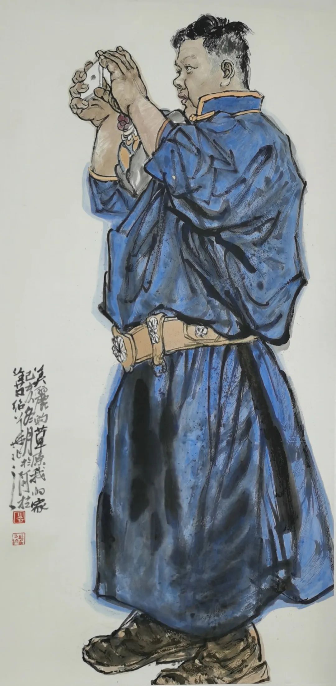 基层艺讯丨喜迎党的二十大“多彩阿拉善”——全国中国画作品邀请展乌海巡展即将开展！ 第9张